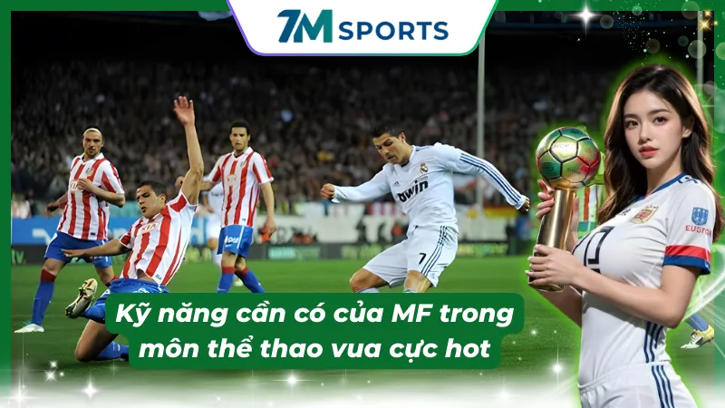 Các loại tiền vệ phổ biến trong bóng đá