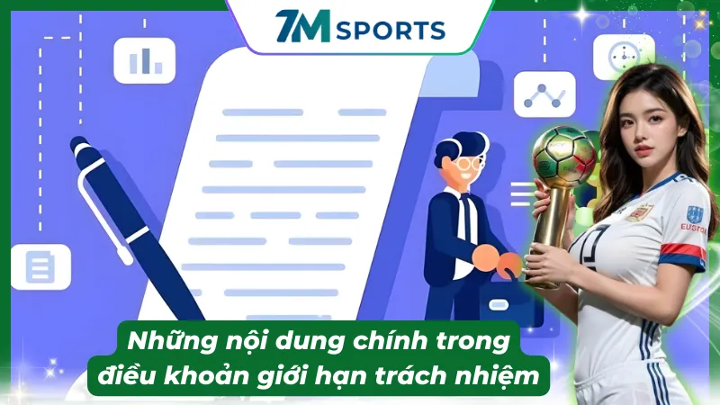 Giới hạn trách nhiệm đối với quyết định sử dụng thông tin